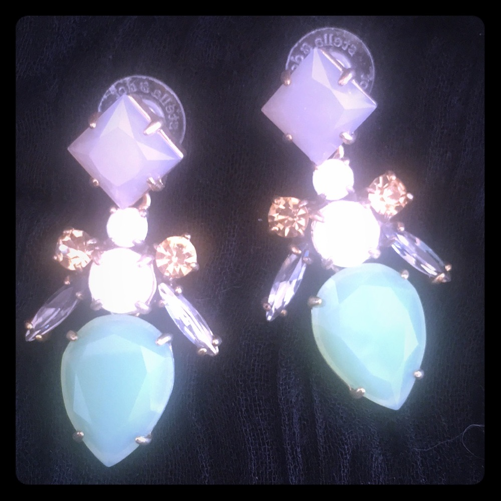Big jewel Stella & Dot earrings